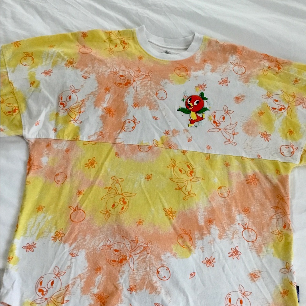 Disney Parks Spirit Jersey Orange Bird Hello Sunshine Size M - Picture 6 of 6